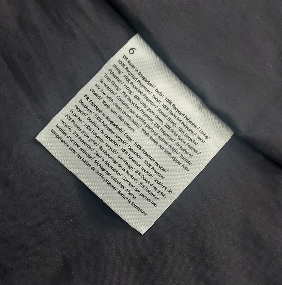 LULULEMON Wunder Puff Mid-length Vest - Black - Picture 4 of 9